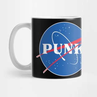 NASA - PUNK Logo Parody Design Artwork Mug